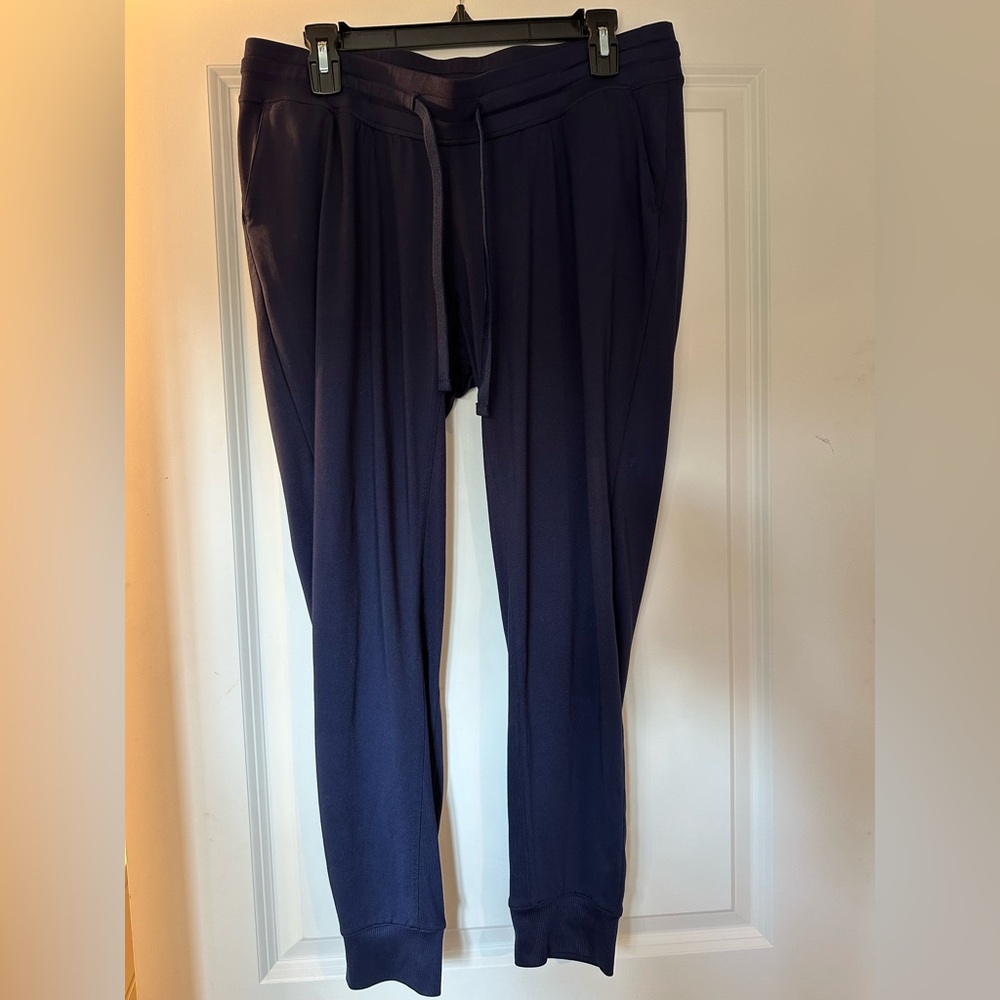 Maternity Athletic Jogger Navy Pants